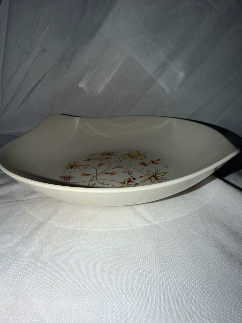 Taylorton American Fine China Happy Fall Serving Bowl - Picture 3 of 8